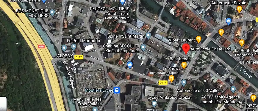 Permis auto Ecole à Moutiers