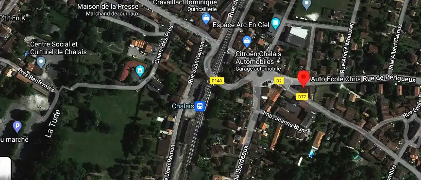 Permis auto Ecole à Chalais