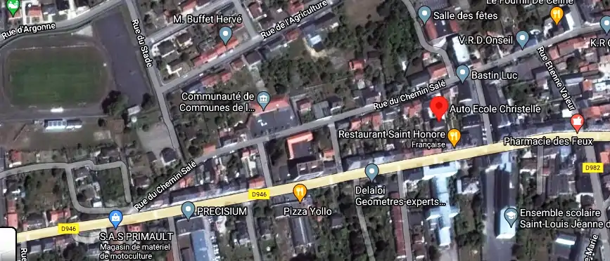 Permis auto Ecole à Vouziers