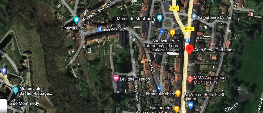 Permis auto Ecole à Montmédy