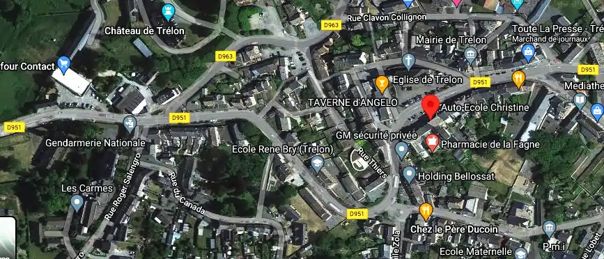 Permis auto Ecole à Trelon