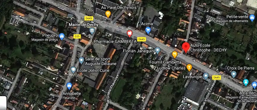 Permis auto Ecole à Dechy