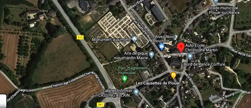 Permis auto Ecole à Plouër-sur-Rance