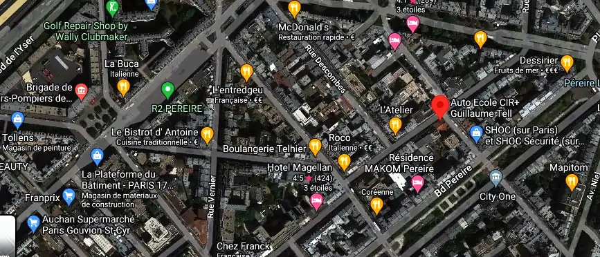 Permis auto Ecole à Paris