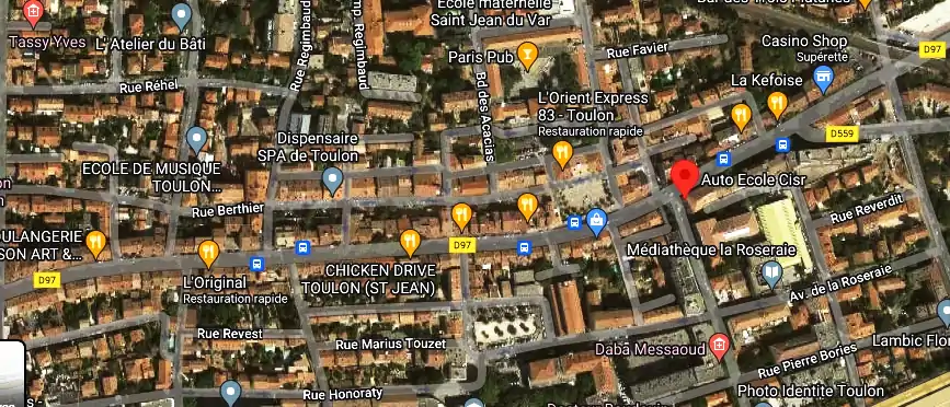 Permis auto Ecole à Toulon