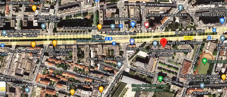 Permis auto Ecole à Grenoble