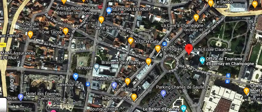 Permis auto Ecole à Épernay