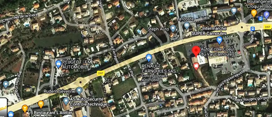 Permis auto Ecole à Carnoules