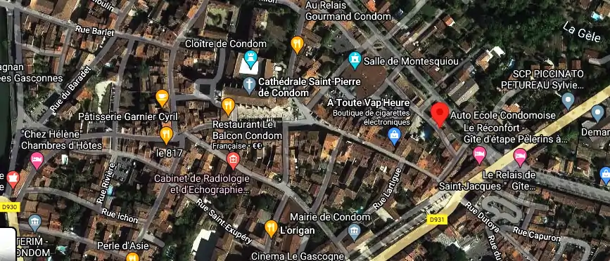 Permis auto Ecole à Condom