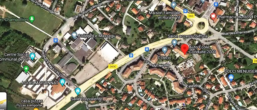 Permis auto Ecole à Vif