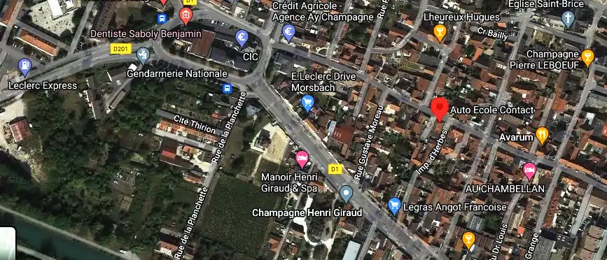 Permis auto Ecole à Aÿ-Champagne