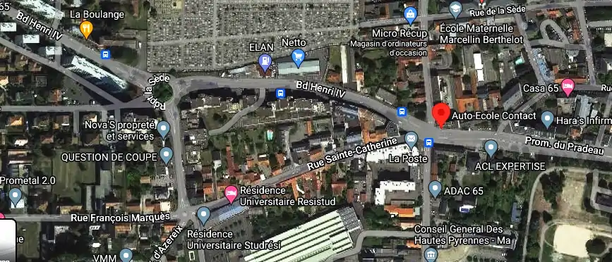 Permis auto Ecole à Tarbes