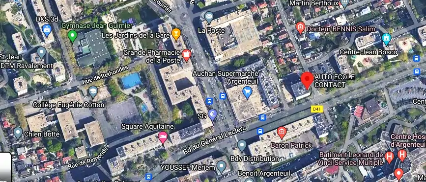 Permis auto Ecole à Argenteuil