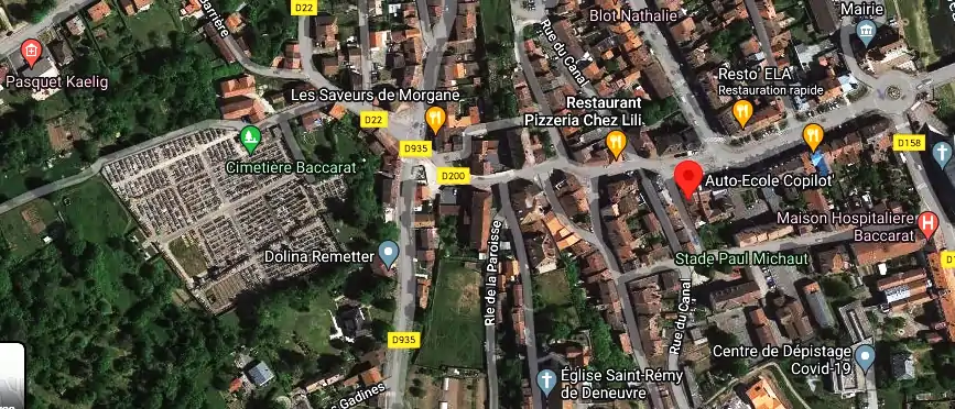 Permis auto Ecole à Baccarat