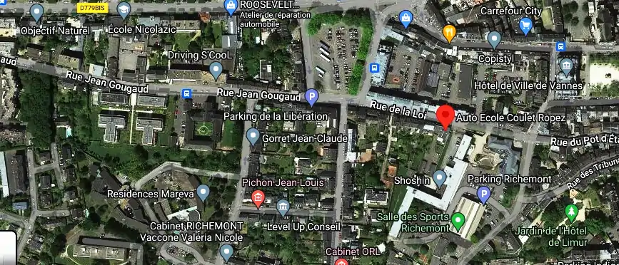 Permis auto Ecole à Vannes