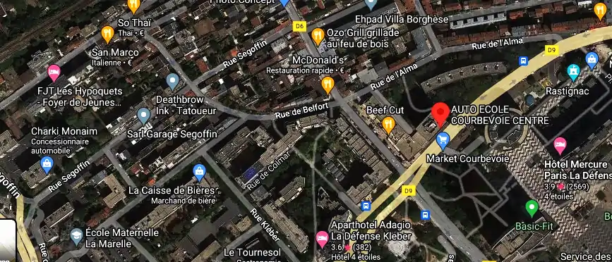 Permis auto Ecole à Courbevoie