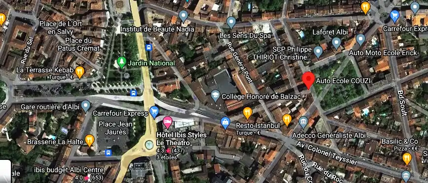 Permis auto Ecole à Albi