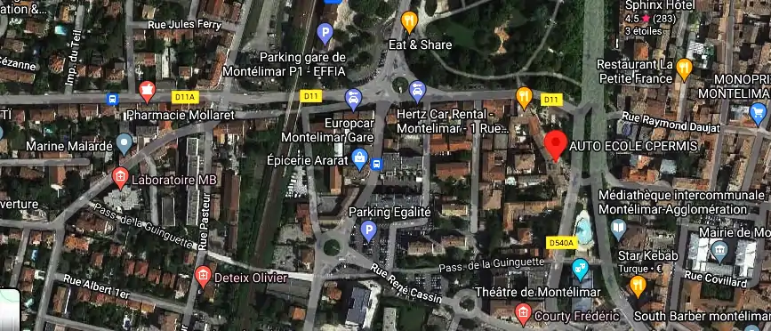 Permis auto Ecole à Montélimar