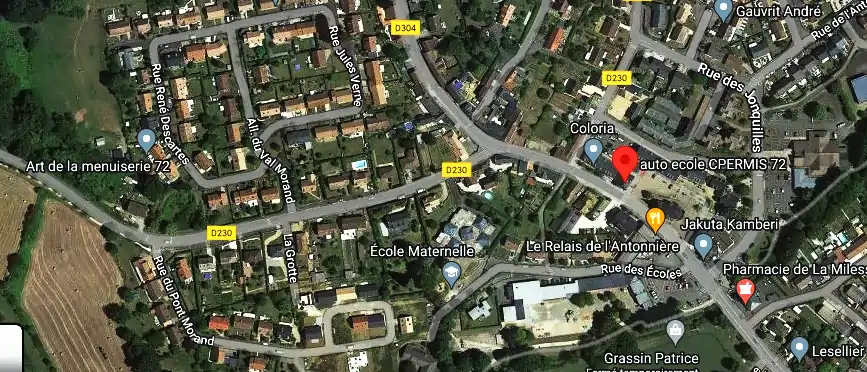 Permis auto Ecole à La Milesse