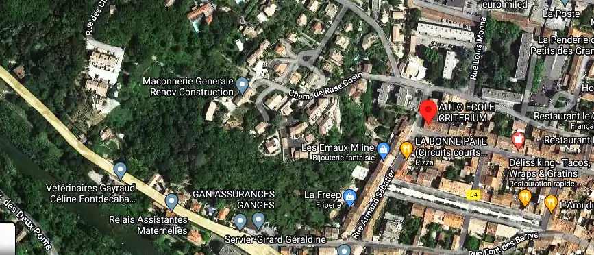 Permis auto Ecole à Ganges