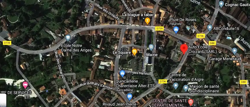 Permis auto Ecole à Aigre