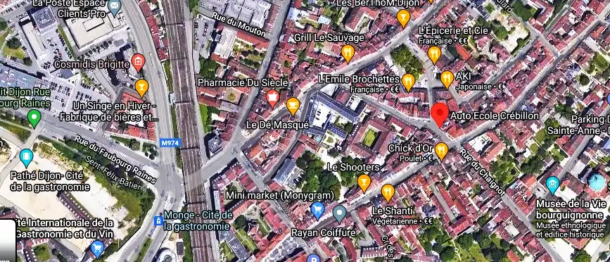 Permis auto Ecole à Dijon