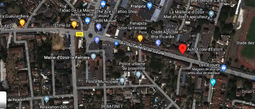 Permis auto Ecole à Ozoir-la-Ferrière