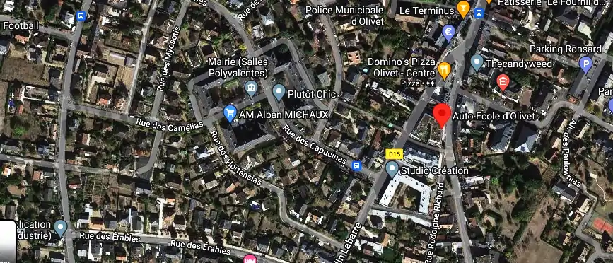 Permis auto Ecole à Olivet