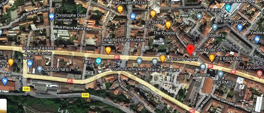 Permis auto Ecole à Tarare