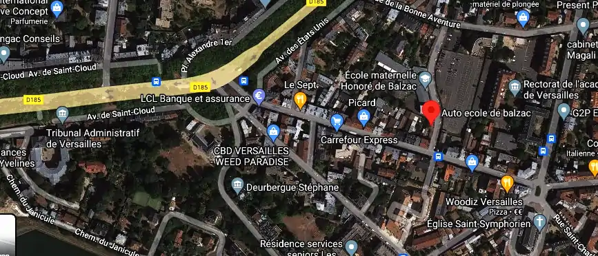 Permis auto Ecole à Versailles