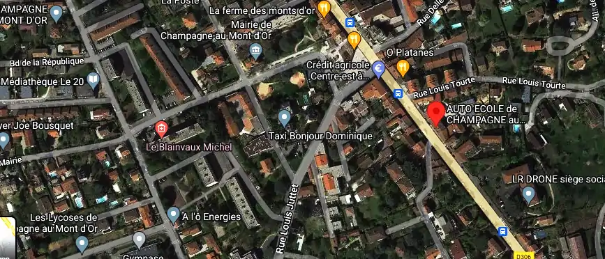 Permis auto Ecole à Champagne-au-Mont-d'Or