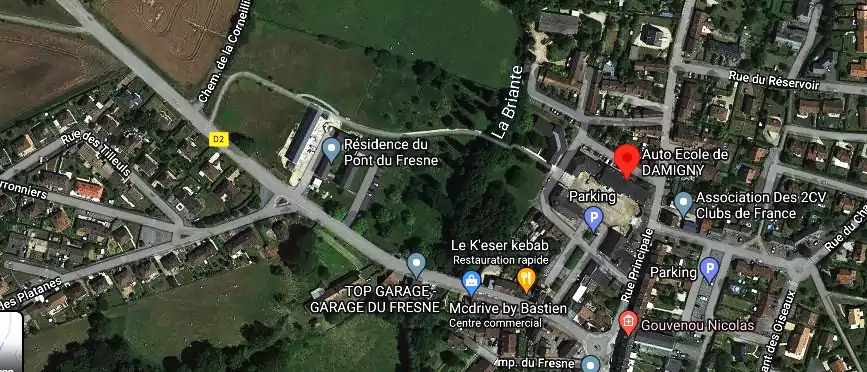 Permis auto Ecole à Damigny