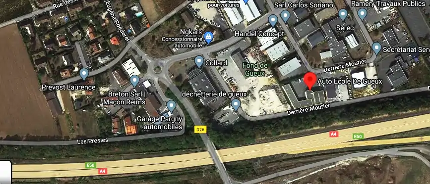 Permis auto Ecole à Gueux