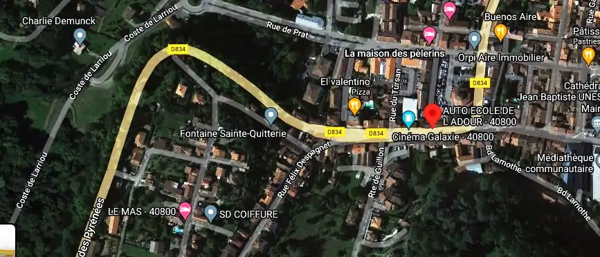 Permis auto Ecole à Aire-sur-l'Adour