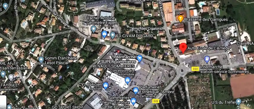 Permis auto Ecole à Sommières