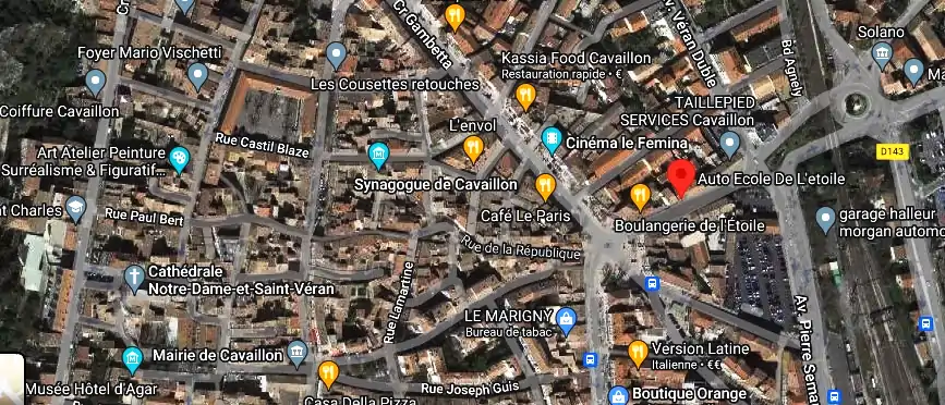 Permis auto Ecole à Cavaillon