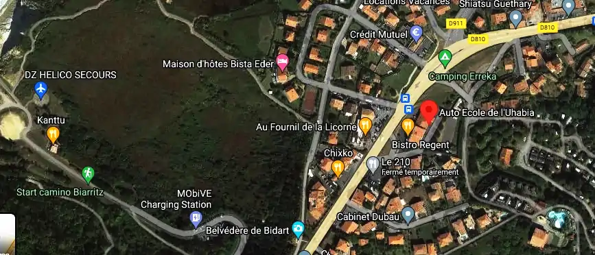 Permis auto Ecole à Bidart