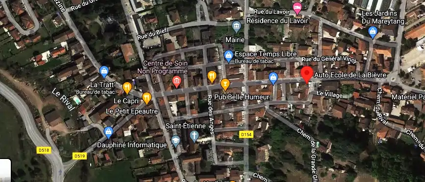 Permis auto Ecole à Saint-Étienne-de-Saint-Geoirs