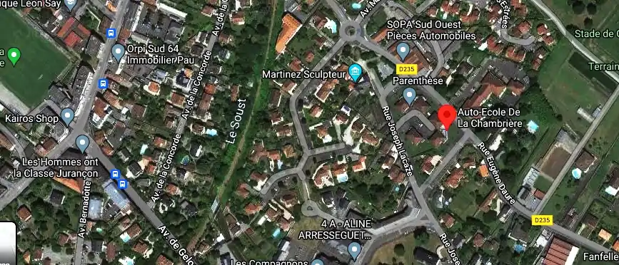 Permis auto Ecole à Gelos