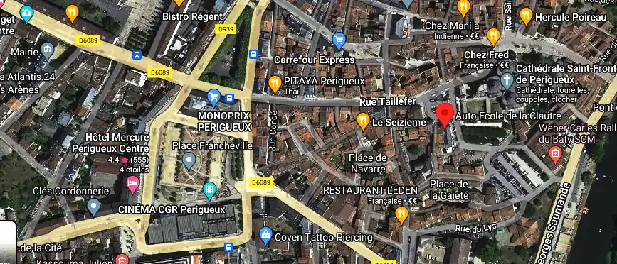 Permis auto Ecole à Périgueux