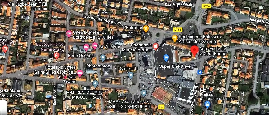 Permis auto Ecole à Saint-Gilles-Croix-de-Vie