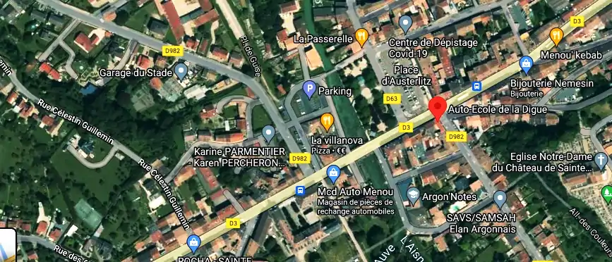 Permis auto Ecole à Sainte-Menehould