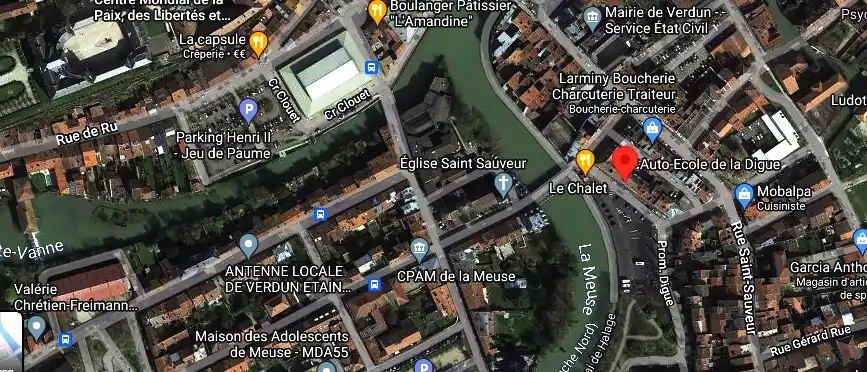 Permis auto Ecole à Verdun