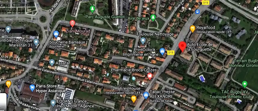 Permis auto Ecole à Toulouse