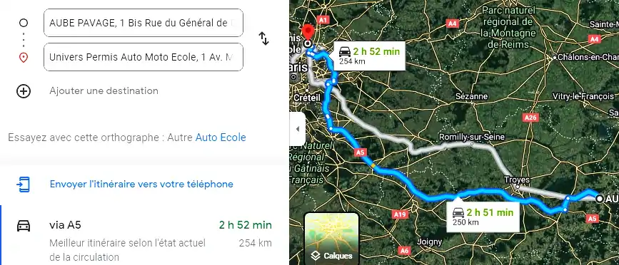 Permis auto Ecole à Bar-sur-Aube