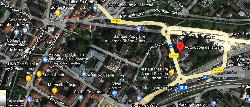 Permis auto Ecole à Saint-Julien-en-Genevois