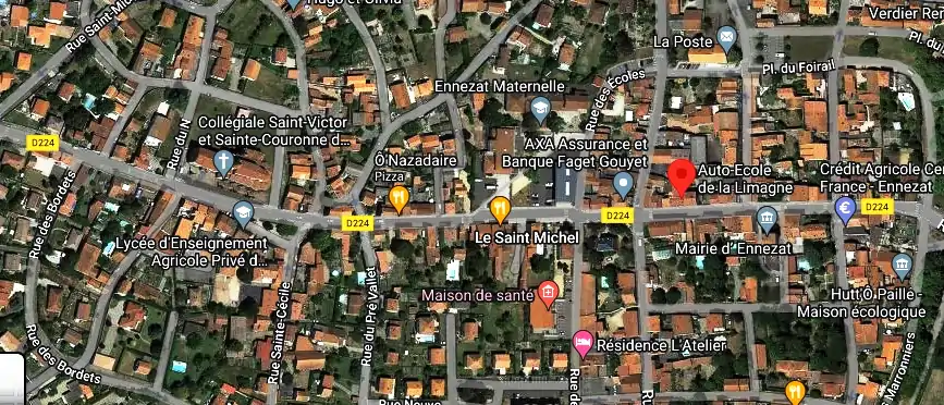 Permis auto Ecole à Ennezat