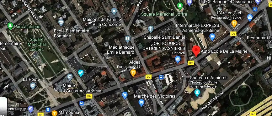 Permis auto Ecole à Asnières-sur-Seine