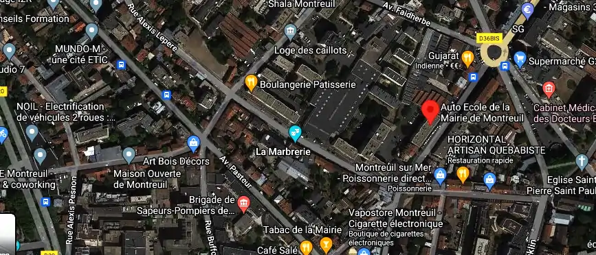 Permis auto Ecole à Montreuil