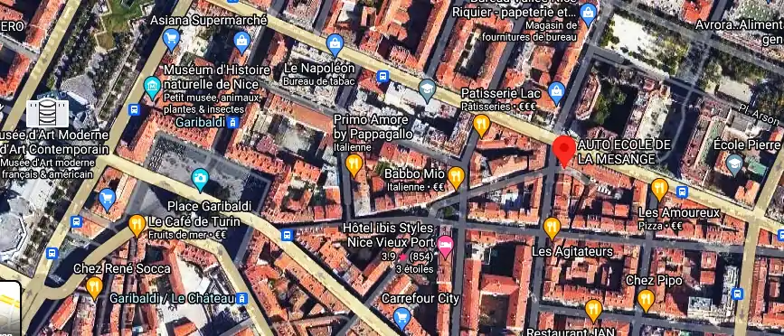 Permis auto Ecole à Nice